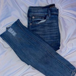 Express ripped jeans
